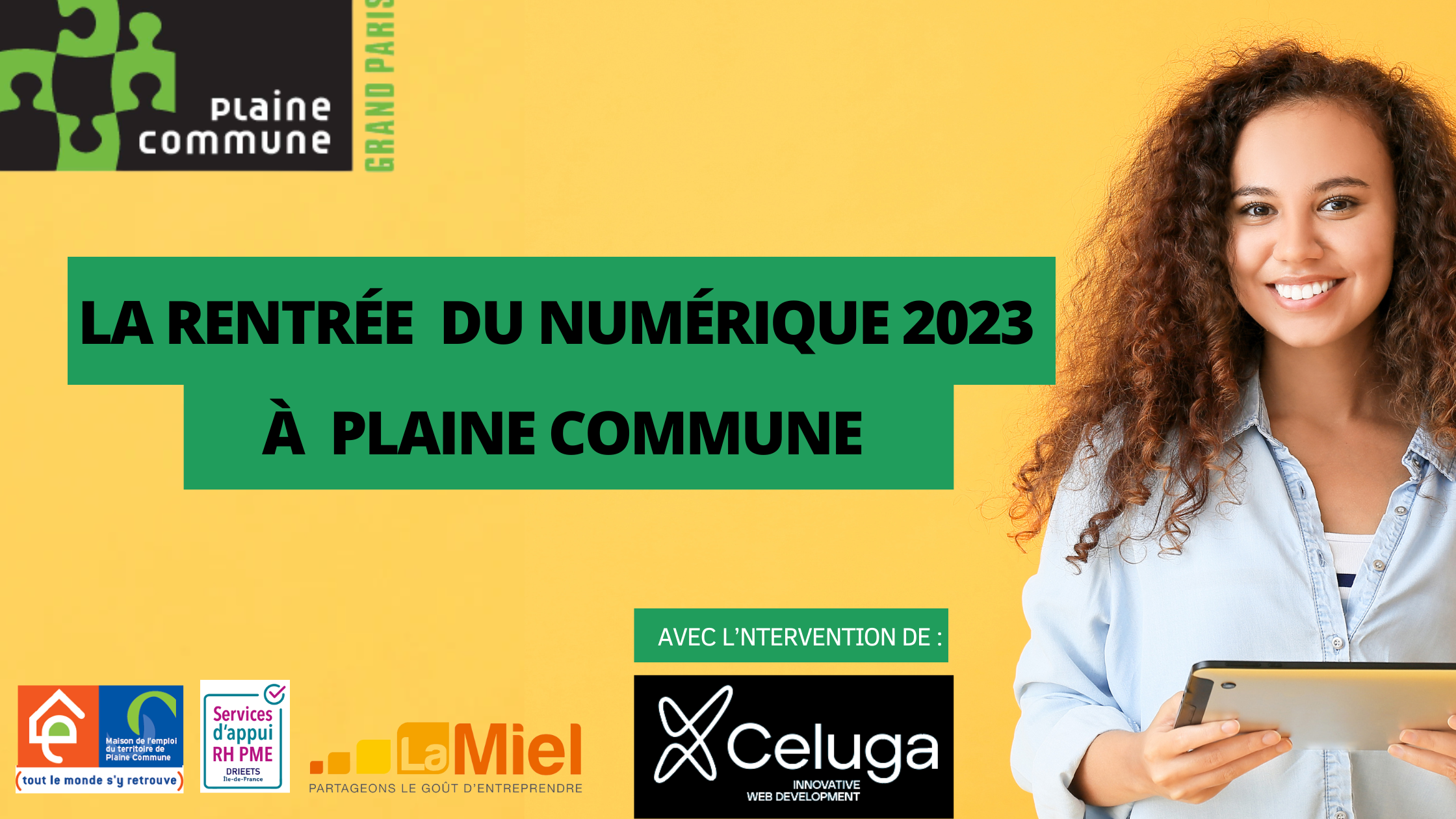 Notre intervention lors de la rentrÃ©e du numÃ©rique Ã  Plaine Commune